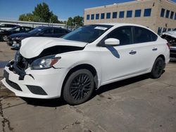 Salvage cars for sale from Copart Littleton, CO: 2017 Nissan Sentra S