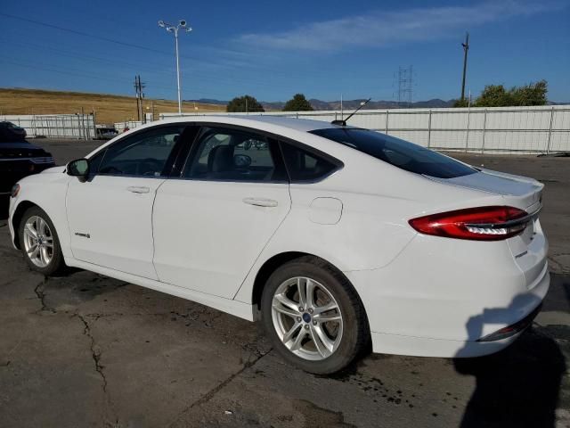 2018 Ford Fusion SE Hybrid