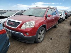 GMC salvage cars for sale: 2012 GMC Acadia SLT-1