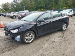 Chevrolet Cruze salvage cars for sale: 2019 Chevrolet Cruze LS