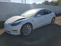 Tesla Vehiculos salvage en venta: 2019 Tesla Model 3