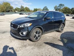 KIA Sorento salvage cars for sale: 2017 KIA Sorento EX