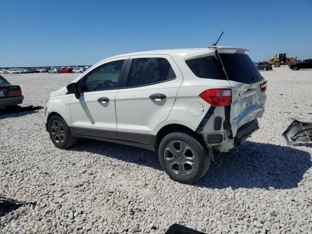 2020 Ford Ecosport S