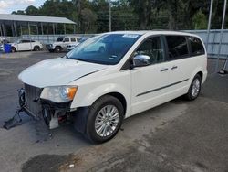 Chrysler Town & Country Limited salvage cars for sale: 2012 Chrysler Town & Country Limited