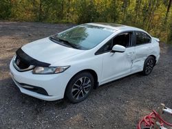 Vehiculos salvage en venta de Copart Ontario Auction, ON: 2014 Honda Civic LX