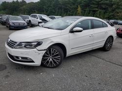 Salvage cars for sale from Copart Exeter, RI: 2014 Volkswagen CC VR6 4MOTION