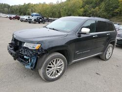 Vehiculos salvage en venta de Copart Marlboro, NY: 2018 Jeep Grand Cherokee Summit