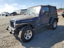 Jeep Wrangler salvage cars for sale: 2005 Jeep Wrangler / TJ Rubicon