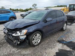 Volkswagen salvage cars for sale: 2016 Volkswagen Golf S/SE