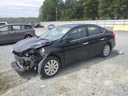 Nissan salvage cars for sale: 2017 Nissan Sentra S