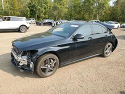 Mercedes-Benz c-Class salvage cars for sale: 2019 Mercedes-Benz C 300 4matic