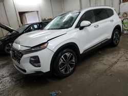 Hyundai Vehiculos salvage en venta: 2020 Hyundai Santa FE Limited