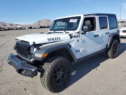 Jeep Wrangler salvage cars for sale: 2024 Jeep Wrangler 4XE