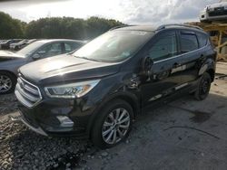 Ford Escape salvage cars for sale: 2017 Ford Escape Titanium