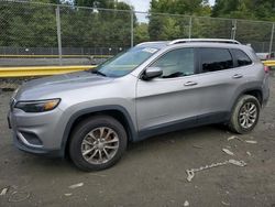 Jeep Grand Cherokee salvage cars for sale: 2019 Jeep Cherokee Latitude Plus