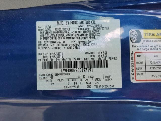 2006 Ford Mustang