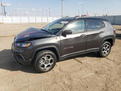 Jeep salvage cars for sale: 2022 Jeep Compass Trailhawk