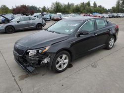 KIA Optima salvage cars for sale: 2015 KIA Optima LX