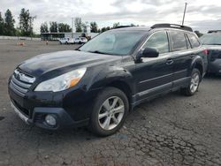 Salvage cars for sale from Copart Portland, OR: 2013 Subaru Outback 2.5I Limited