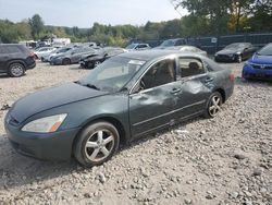 Honda Accord salvage cars for sale: 2005 Honda Accord EX