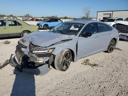 Honda Accord salvage cars for sale: 2021 Honda Accord Sport SE