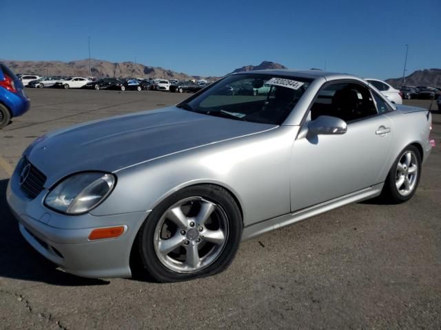 2001 Mercedes-Benz SLK 320