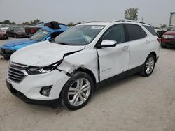 Chevrolet Equinox salvage cars for sale: 2019 Chevrolet Equinox Premier