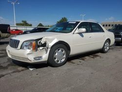 Cadillac salvage cars for sale: 2000 Cadillac Deville