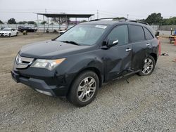 Acura mdx salvage cars for sale: 2009 Acura MDX