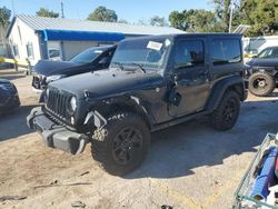 Jeep Wrangler salvage cars for sale: 2016 Jeep Wrangler Sport