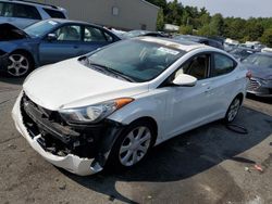 Salvage cars for sale from Copart Exeter, RI: 2011 Hyundai Elantra GLS