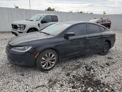 Chrysler 200 salvage cars for sale: 2015 Chrysler 200 S