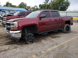 Chevrolet Silverado k1500 lt salvage cars for sale: 2017 Chevrolet Silverado K1500 LT