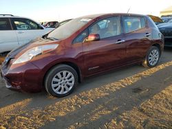 Nissan Leaf salvage cars for sale: 2017 Nissan Leaf S