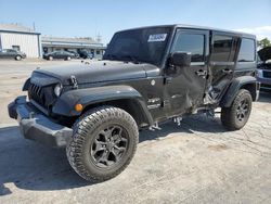 Salvage cars for sale from Copart Tulsa, OK: 2016 Jeep Wrangler Unlimited Sahara