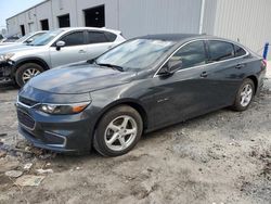 Chevrolet salvage cars for sale: 2018 Chevrolet Malibu LS