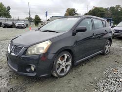 Pontiac Vibe salvage cars for sale: 2009 Pontiac Vibe GT