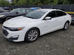 Chevrolet Malibu salvage cars for sale: 2020 Chevrolet Malibu LT