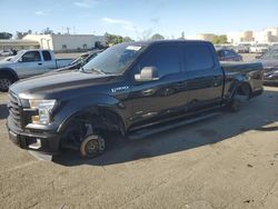 Ford salvage cars for sale: 2015 Ford F150 Supercrew