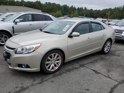 Salvage cars for sale from Copart Exeter, RI: 2015 Chevrolet Malibu 2LT