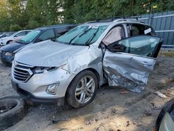 Chevrolet Equinox salvage cars for sale: 2018 Chevrolet Equinox Premier