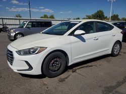 Hyundai salvage cars for sale: 2017 Hyundai Elantra SE