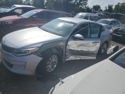 KIA Optima salvage cars for sale: 2018 KIA Optima LX