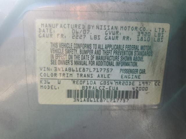 2007 Nissan Sentra 2.0