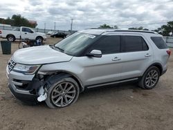 Ford salvage cars for sale: 2017 Ford Explorer Limited