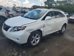 Lexus rx350 salvage cars for sale: 2010 Lexus RX 350