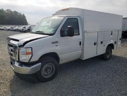 Salvage trucks for sale at Concord, NC auction: 2017 Ford Econoline E350 Super Duty Cutaway Van