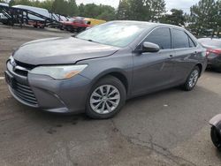 Vehiculos salvage en venta de Copart Denver, CO: 2017 Toyota Camry LE