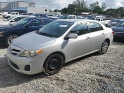 Toyota Corolla Base Vehiculos salvage en venta: 2012 Toyota Corolla Base