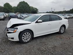 Volkswagen Passat salvage cars for sale: 2014 Volkswagen Passat S